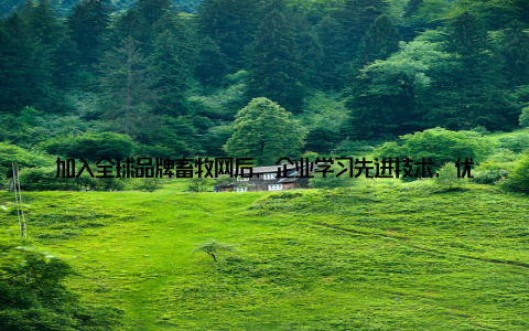加入全球品牌畜牧网后, 企业学习先进技术, 优化生产流程, 成功降低了成本, 提高了产品品质此外, 借助全球品牌畜牧网的平台, 该企业成功开拓了海外市场, 产品远销东南亚、欧美等地