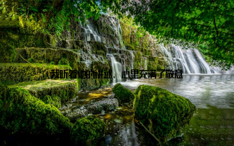 我听着他的讲述, 心里充满了敬意