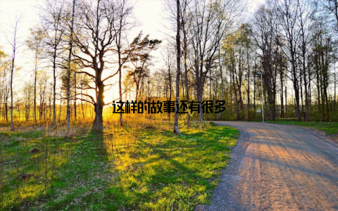 这样的故事还有很多