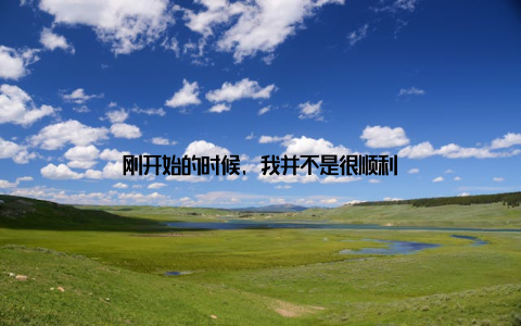 刚开始的时候, 我并不是很顺利