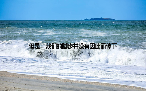 但是, 我们的脚步并没有因此而停下