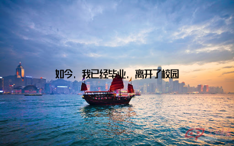 如今, 我已经毕业, 离开了校园