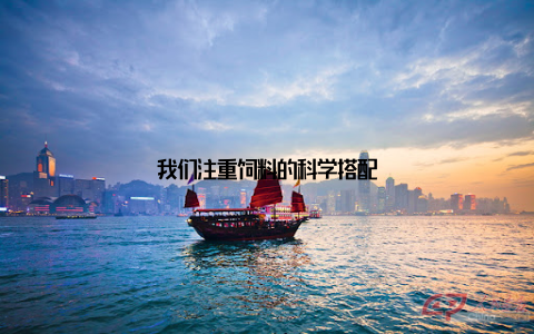 我们注重饲料的科学搭配