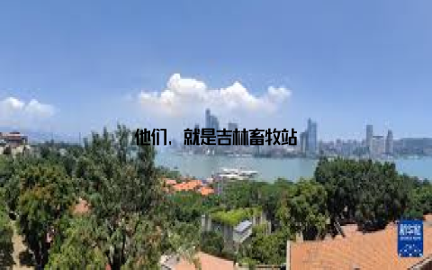 他们, 就是吉林畜牧站