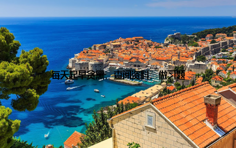 每天起早贪黑, 查阅资料, 做习题